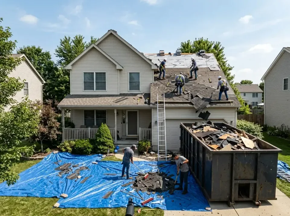 roof-replacement-debris-remova-004 — frequently asked questions, Cheapest Dumpster Rentals in Mayflower, AR